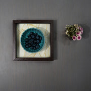 Golden Leaves Small Tray - Square